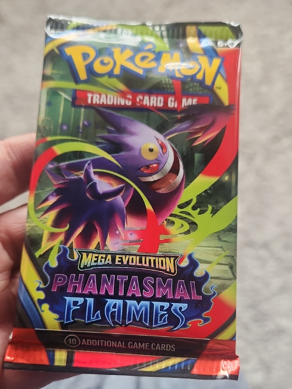 nwt Pokemon Phantasmal Flames Booster Pack - Purple, Green, Red, Blue